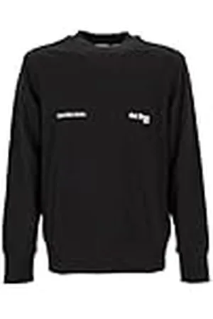 Calvin Klein Jeans Heren 1978 CREW NECK J30J326877, Pullover Sweatshirt, Zwart, XS, , XS