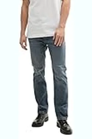 TOM TAILOR Heren Jeans Marvin Straight, , 34W / 32L