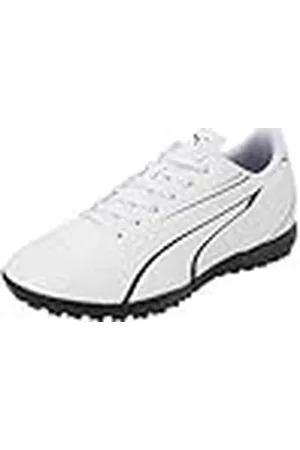 PUMA Vitoria Tt voetbalschoen voor heren, White Zwart, 40.5 EU