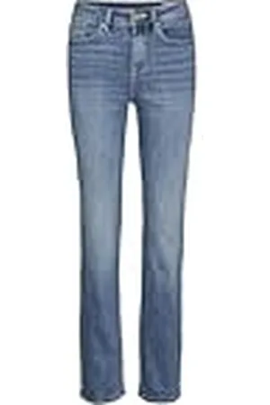 VERO MODA VMFLASH MR Straight Jeans LI347 GA NOOS, , (XS) W x 34L