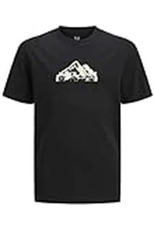 JACK & JONES Jcomountain Logo Tee Ss Crew Neck Sn Jnr T-shirt voor jongens, , 152