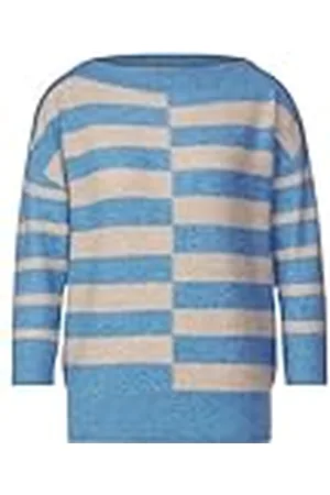 Street one Dames Ltd Qr Striped U-Boat Sweater, , 34