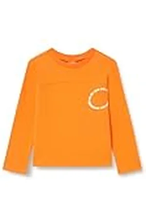 Koton Babyboys Long Sleeve Crew Neck Textured Printed Detail Cotton T-Shirt, , 9-12 Maanden