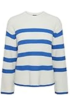 Pieces® Dames Pcsabina Ls O-Neck Knit Noos Pullover, , XL