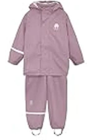 CeLaVi Unisex Basic Rainwear Set-Solid Pu regenjas, , 120 cm