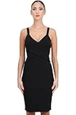 Armani Exchange Essentiële damesjurk met gekruiste details, , M