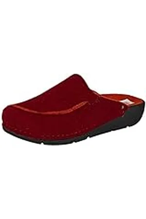 Berkemann Dames Neah Slippers, dieprood oranje, 41.5 EU