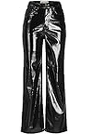 JACK & JONES Jjxx Jxkenya Hw Straight Faux Leather Noos Pants voor dames, , M