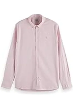 Scotch&Soda Seasonal Essentials Oxford gestreept shirt voor heren, , XL