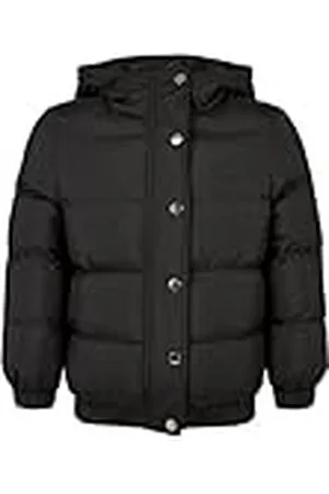 Urban classics Girls Puffer jas met capuchon voor meisjes en jongens, , 134-140