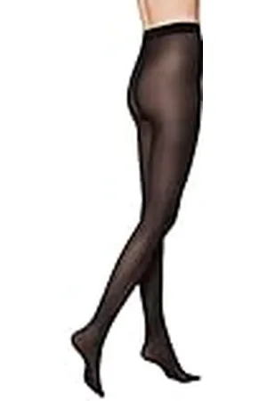 Kunert Damespanty satijn look 40 semi-ondoorzichtig glanzend 40 DEN, Black 0500, 38-40