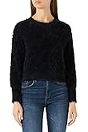 VERO MODA Dames Vmeffy Ls O-Neck Argyle Blouse Boo Pullover, , XL