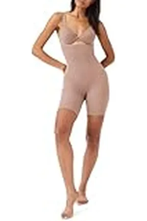 Spanx Higher Power Short, shaping ondergoed voor dames, bruin (Café Au Lait), XL