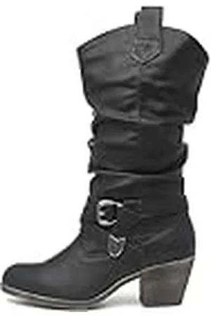 Rocket Dog Sidestep Womens zwarte laars, , 39 EU