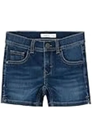 NAME IT NKFSALLI Slim DNM Shorts 9843-IC TB, , 116 cm