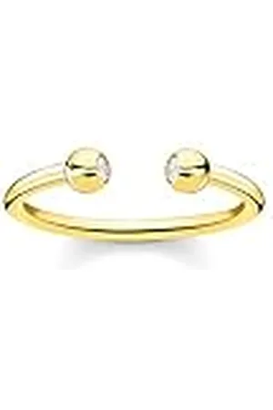 Thomas Sabo Damesring 925 sterling , 750 geelgoud verguld TR2319-414-14