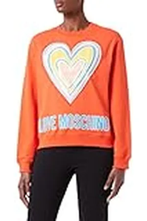 Moschino Dames Multicolor Heart Sweatshirt, , 44