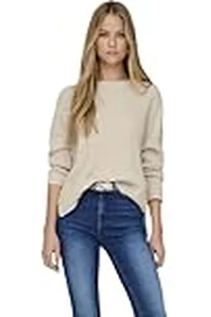 ONLY Onlluna Ls O-Neck Pullover KNT Nca, , XXL