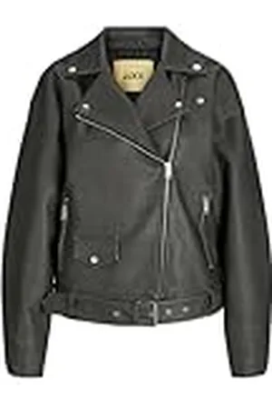 JACK & JONES Jxfrida Washed Pu JKT OTW Bikerjas voor dames, , M