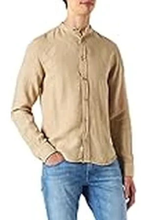Blauer Shirt met lange mouwen voor heren, , 52 NL