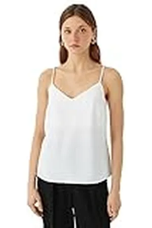 Koton Basic tanktop voor dames met bandjes en V-hals, , 42