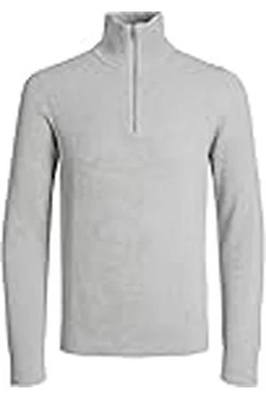 JACK & JONES Jprccperfect Knit Half Zip Sn Gebreide trui voor heren, , XXL