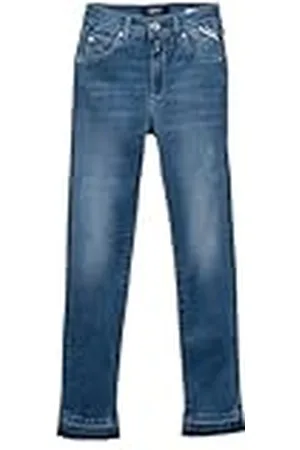 Replay Meisjes super skinny fit high waist jeans, , 10 Jaar