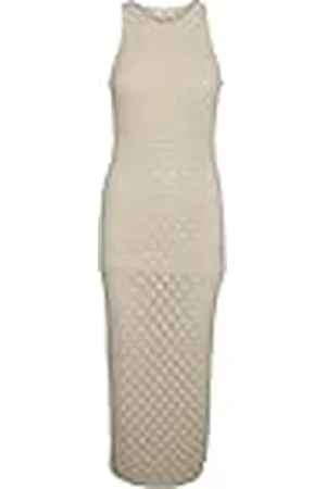 VERO MODA Vmevelyn Sl Crochet 7/8 Dress VMA Noos, , XL