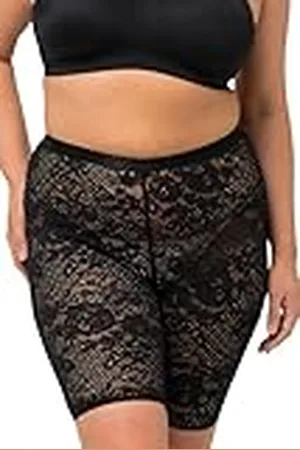 Ulla Popken Dames, grote maten, fietsers, volledige kant, , 50-52