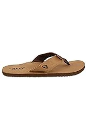 Reef Leather Smoothy Teenslippers voor heren, , 35 EU