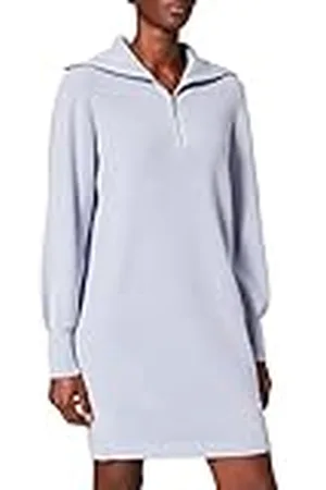 Y.A.S Dalma Ls Zip Knit Dress S Jurk voor dames, , M