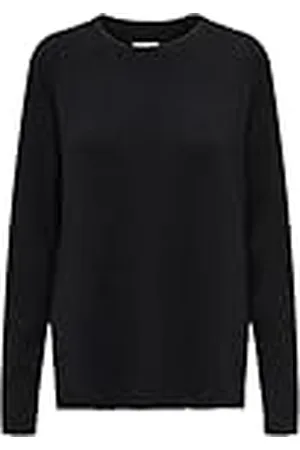 JDY Dames marco L/S O-Neck Slit Pull KNT Noos gebreide trui, , M