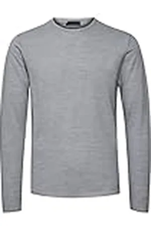 Casual Friday Heren Kent Merino Crew Neck Knit Pullover, , S