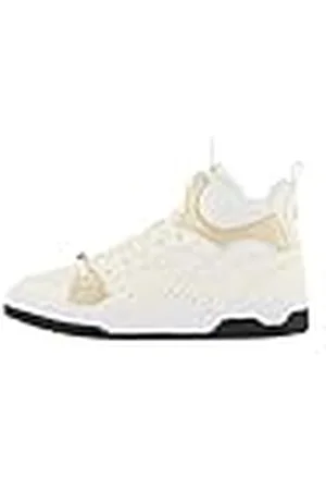 Armani Exchange Dames James, Logo Charm, Gold Details Sneakers, , 40 EU