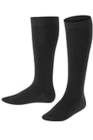 Falke Uniseks-kind Kniekousen Comfort Wool K Kh wol lang eenkleurig 1 paar, , 23-26