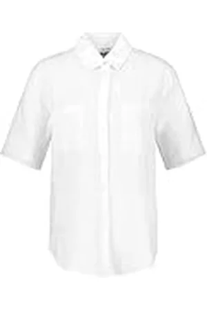Gerry Weber Jeansjack voor dames, met grote opgestikte zakken, manchetten, met split, lange mouwen, blouse, effen, , 34