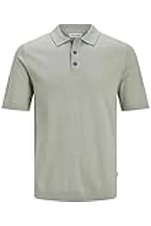 JACK & JONES JJEEMIL Knit Polo S/S SN, , M
