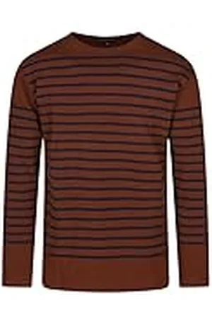 Armor.lux Armor Lux Matrozenjack Amiral sweatshirt voor heren, Deep Paprika/Marine Deep, S