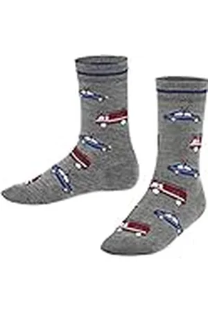 Falke Uniseks-kind Sokken Police and Fire Cars K So katoen gedessineerd 1 paar, , 31-34