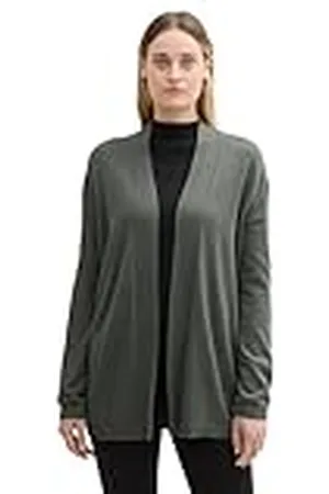 TOM TAILOR Cardigan gebreide jas voor dames, , L