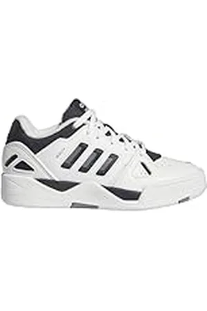 adidas Midcity uniseks lage schoenen voor kinderen, Core White Aurora Inkt Grijs Drie, 36 EU