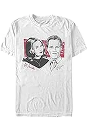 Marvel WandaVision - OUT OF REGISTER PRINT Unisex Crew neck T-Shirt White M