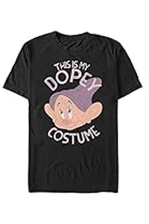 Disney Snow White - Dopey Costume Unisex Crew neck T-Shirt Black M