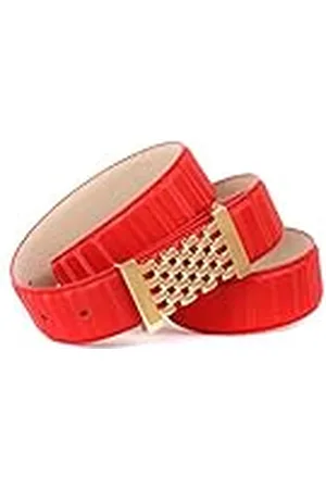 Anthoni Crown Leren riem voor dames, , 105
