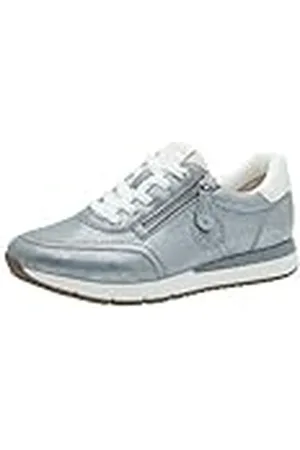 Tamaris Comfort damessneakers, plat met veters en ritssluiting, , 40 EU