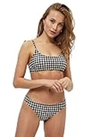 Minus Dames Nabina bikinibroekje, nomad zand geruit, XS