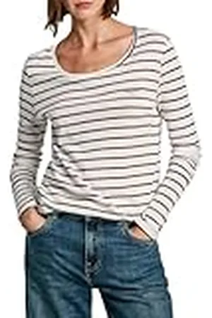 Pepe Jeans Dames Finna, T-shirt, wit, XL, , XL