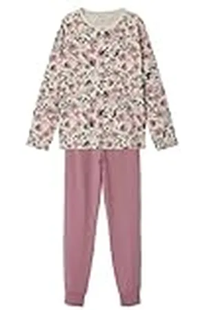NAME IT Meisjes Nkfnightset Nostalgia Flower Noos pyjama, , 134/140 cm