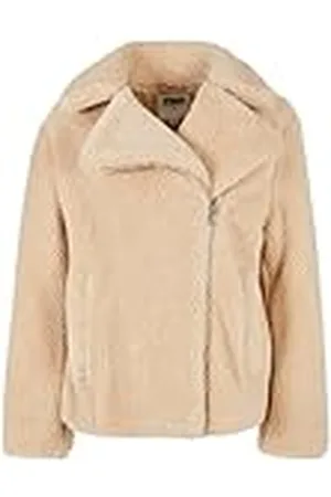 Urban classics Damen Jacke Ladies Sherpa Biker Jacket XL