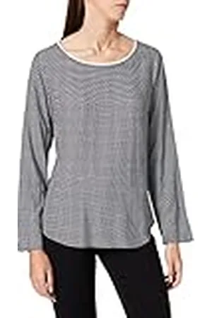 Marc O’ Polo Dames 002105542321 shirt met lange mouwen, , 44 NL